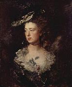 Thomas Gainsborough Portrat der Mary Gainsborough, Tochter des Kunstlers oil painting artist